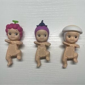 Sonny Angel Hippers fruit veggie grape eggplant mushroom mini-figure collectible